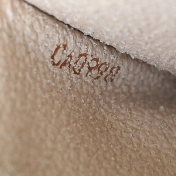 LOUIS VUITTON Pochette Cosmetic Pouch Monogram Leather Brown BN - Picture 10 of 14